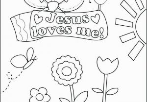 Jesus Loves Me Coloring Page Free July 2018