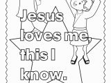 Jesus Loves Me Coloring Page Pdf Bible Coloring Pages for Kids