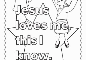 Jesus Loves Me Coloring Pages for Preschoolers 13 Inspirational Jesus Loves You Coloring Page S
