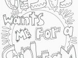 Jesus Loves Me Cross Coloring Page July 2018