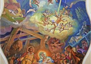 Jesus Murals Wall Paintings Geburt Jesu" Ganz Oben Simonswald Badische Zeitung
