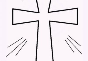 Jesus On the Cross Coloring Pages Printable Free Printable Cross Coloring Pages