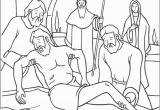 Jesus On the Cross Coloring Pages Printable Stations Of the Cross Coloring Pages the Catholic Kid