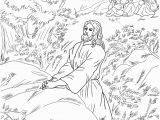 Jesus Praying at Gethsemane Coloring Page Jesus Praying Coloring Page at Getcolorings