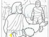 Jesus Raises Lazarus From the Dead Coloring Page 26 Best Lazarus Images On Pinterest