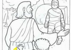 Jesus Raises Lazarus From the Dead Coloring Page 26 Best Lazarus Images On Pinterest