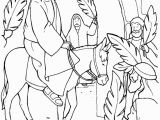 Jesus Riding On A Donkey Coloring Page Easter Ideas for Families