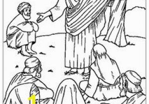 Jesus Sermon On the Mount Coloring Page 42 Best Sermon On the Mount Images