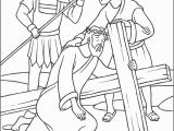 Jesus Sermon On the Mount Coloring Page Stations Of the Cross Coloring Pages 7 Jesus Falls the Second Time