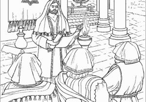 Jesus Teaching In the Synagogue Coloring Page Jesus Reading the Scroll Of isaiah
