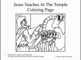 Jesus Teaching In the Synagogue Coloring Page Jesus Teaches at the Temple Coloring Page Crafting the