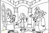 Jesus Teaching In the Synagogue Coloring Page Jesus Teaching In the Synagogue Coloring Page Coloring Pages