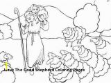 Jesus the Good Shepherd Coloring Pages Jesus the Good Shepherd Coloring Pages Lovely Shepherds Visit Jesus