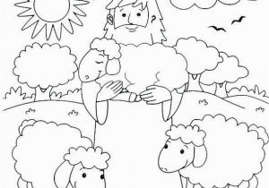 Jesus the Good Shepherd Coloring Pages Jesus the Good Shepherd Coloring Pages Lovely Shepherds Visit Jesus