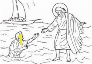 Jesus Walks On the Water Coloring Page Jesus Teaching People Coloring Page Biblie Copii