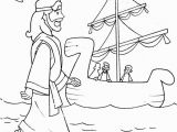 Jesus Walks On Water Coloring Page Jesus Walks On the Water