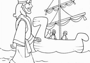 Jesus Walks On Water Coloring Page Jesus Walks On the Water