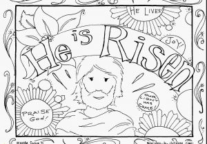 Jesus with Children Coloring Page Best Coloring Easter Pages to Print Out Lovely Preschool