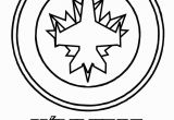 Jets Logo Coloring Page Winnipeg Jets Hockey Picture Needs A Line Through the Centre Of the