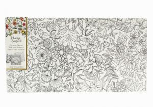 Johanna Basford Coloring Pages Kaufe Johanna Basford Coloring Canvas Floral Landscape