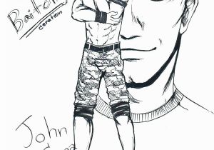 John Cena Coloring Pages Wwe Coloring Pages John Cena Coloring Pages John John Coloring