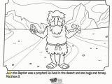 John the Baptist Coloring Pages Printable Coloring Pages John the Baptist Coloring Pages for Preschoolers