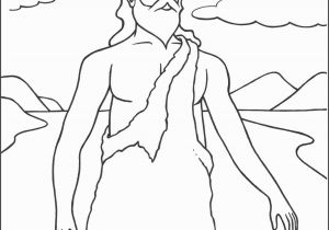 John the Baptist Coloring Pages Printable Coloring Pages John the Baptist Coloring Pages for Preschoolers