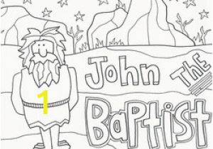 John the Baptist Coloring Pages Printable Coloring Pages John the Baptist Coloring Pages for Preschoolers