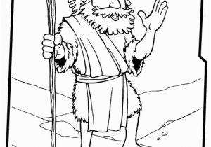 John the Baptist Coloring Pages Printable John the Baptist