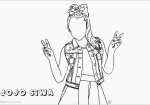 Jojo Siwa Coloring Pages for Kids 30 Awesome Jojo Siwa Coloring Pages In 2020