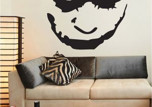 Joker Wall Mural Batman the Joker Face Wall Decal Sticker Art Vinyl Mural Home Decor