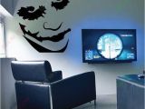 Joker Wall Mural Free Shipping Large the Joker Heath Ledger Batman Wall Art Sticker