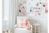 Jolie Floral Wall Mural Such A Pretty Girls Nursery Love All the Whites with the