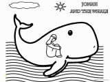 Jonah and the Whale Coloring Page Coloring Pages Of Jonah and the Whale Free Printable