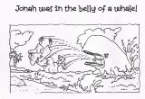 Jonah and the Whale Coloring Page Free Printable Jonah and the Whale Coloring Pages for Kids