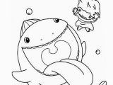 Jonah and the Whale Coloring Page Jonah Swim Away From Whale In Jonah and the Whale Coloring