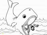 Jonah and the Whale Coloring Page Printable Jonah and the Whale Coloring Pages for Kids