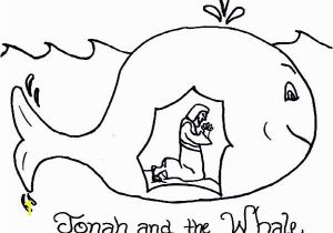 Jonah and the Whale Coloring Page Story Of Jonah and the Whale Coloring Page Netart