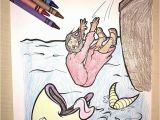 Jonah and the Whale Coloring Pages Jonah and the Whale Coloring Page