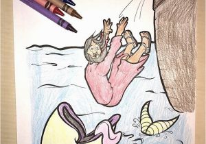 Jonah and the Whale Coloring Pages Jonah and the Whale Coloring Page