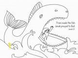 Jonah and the Whale Coloring Pages Jonah Coloring Page Free Download