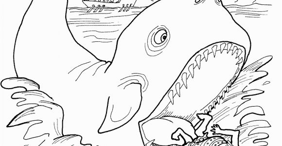 Jonah and the Whale Coloring Pages Printable Free Printable Jonah and the Whale Coloring Pages for Kids