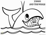 Jonah and the Whale Coloring Pages Printable Jonah and the Whale Coloring Pages Jonah In Whale’s Mouth