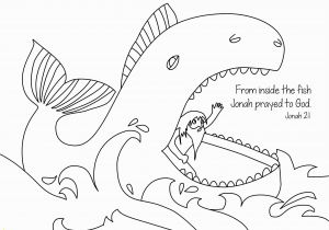 Jonah and the Whale Coloring Pages Printable Jonah Coloring Page Free Download