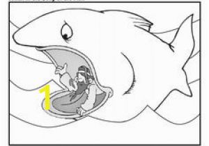 Jonah Inside the Whale Coloring Page 278 Best Jonah Images