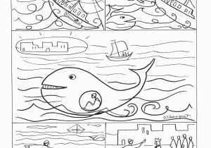Jonah Runs From God Coloring Page Pin Auf Histoire Biblique Pour Enfants