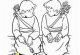 Jonathan and David Bible Coloring Pages 16 Best David and Saul Images On Pinterest