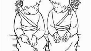 Jonathan and David Bible Coloring Pages 16 Best David and Saul Images On Pinterest