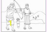 Jonathan and David Bible Coloring Pages 177 Best Church Bible David Goliath Images