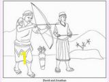 Jonathan and David Bible Coloring Pages 177 Best Church Bible David Goliath Images